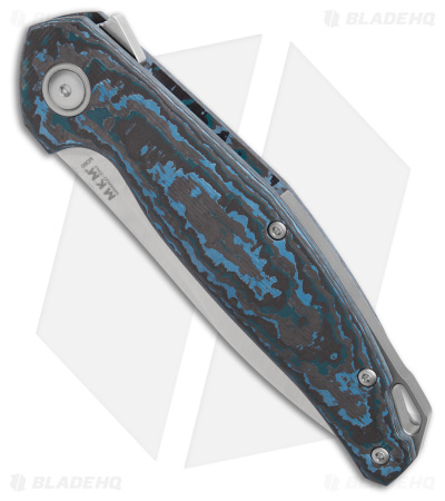MKM Anso Goccia Liner Lock Knife Arctic Storm Carbon Fiber (3.25" Satin)