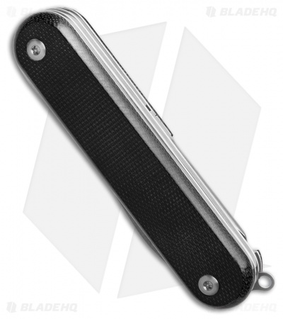 MKM Malga 5 MagnaCut Multi-Tool Pocket Knife Black Micarta (5-in-1)