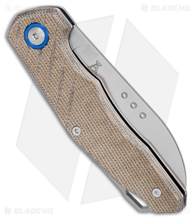MKM Anso Root Slip Joint Knife Green Micarta (2.8" Satin) RT-GC