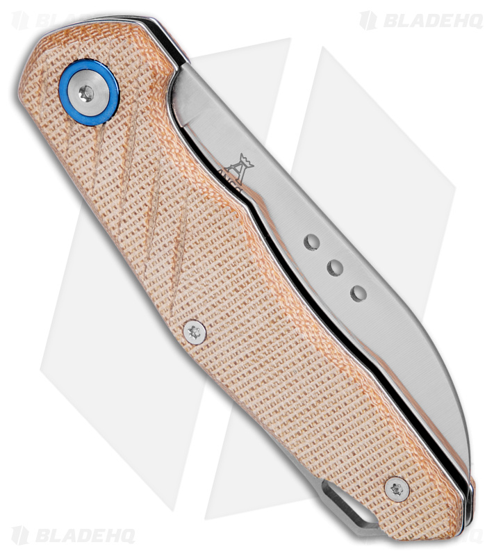 MKM Root Slip Joint Knife Linen Micarta | Blade HQ