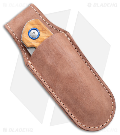 MKM Anso Root Slip Joint Knife Olive Wood (2.8" Satin) RT-O