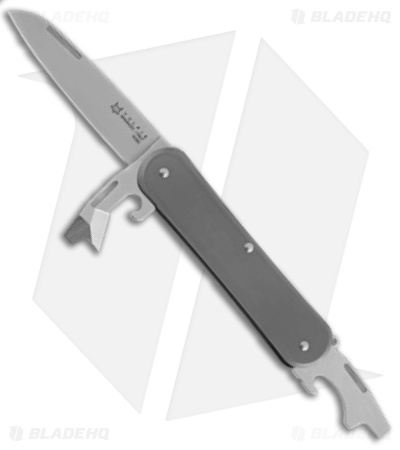 Fox Knives Vulpis 3-in-1 Slipjoint Knife Titanium (2.2" Polished) FX-VP130-3 TI