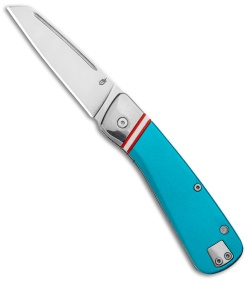 Gerber Straightlace Sheepsfoot Slip Joint Knife Blue (2.9" Satin)