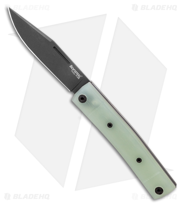 LionSteel BestMan Slip Joint Knife Titanium Liners Jade G-10 (2.8" Back)