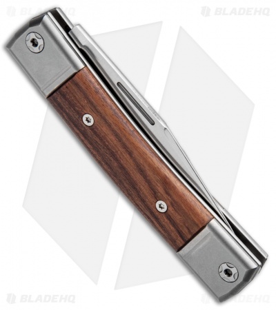LionSteel BestMan Traditional Slip Joint Knife Santos Wood (2.88" Satin)
