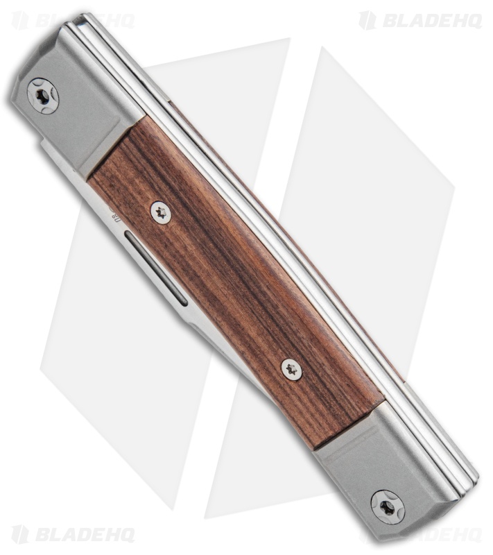 LionSteel BestMan Traditional Slip Joint Knife Santos Wood (2.88" Satin)