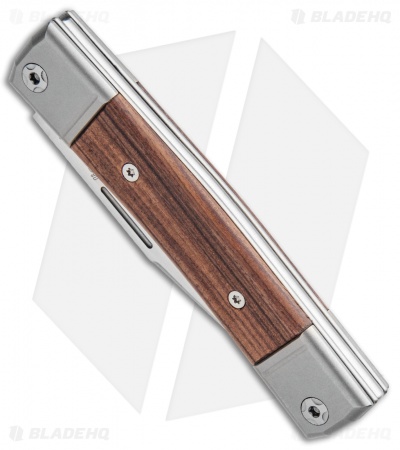 LionSteel BestMan Traditional Slip Joint Knife Santos Wood (2.88" Satin)