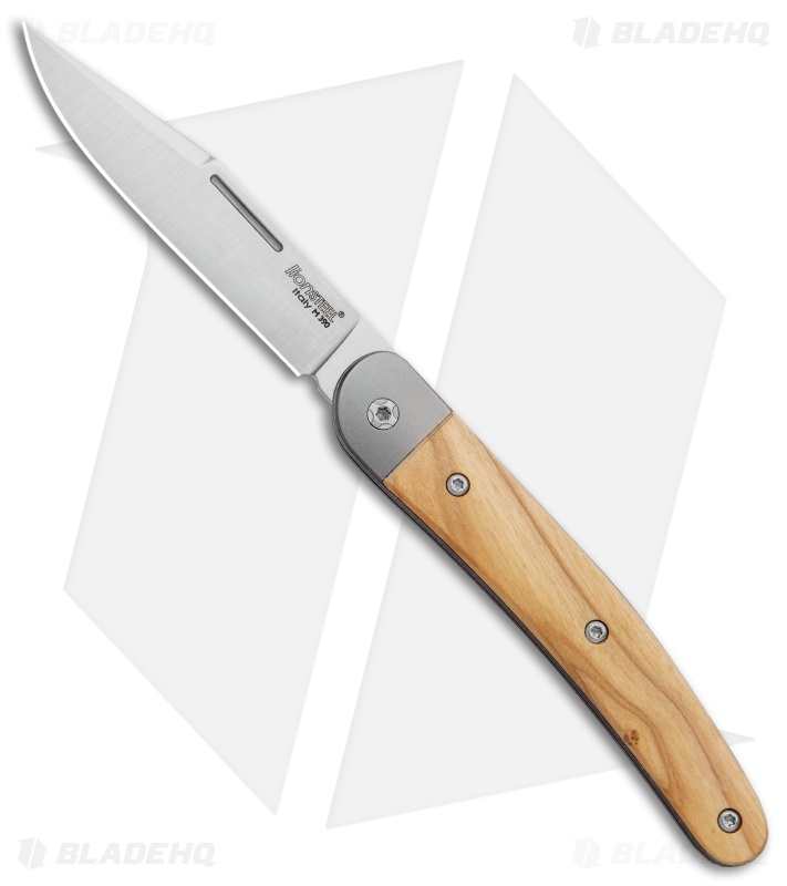 LionSteel Jack - Slip Joint Knife | Olive Wood | Blade HQ
