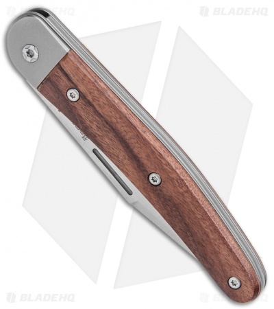 LionSteel Jack Slip Joint Knife One Function Santos Wood (3" Satin M390)