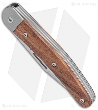 LionSteel Jack Slip Joint Knife Two Function Santos Wood (3" Satin M390)