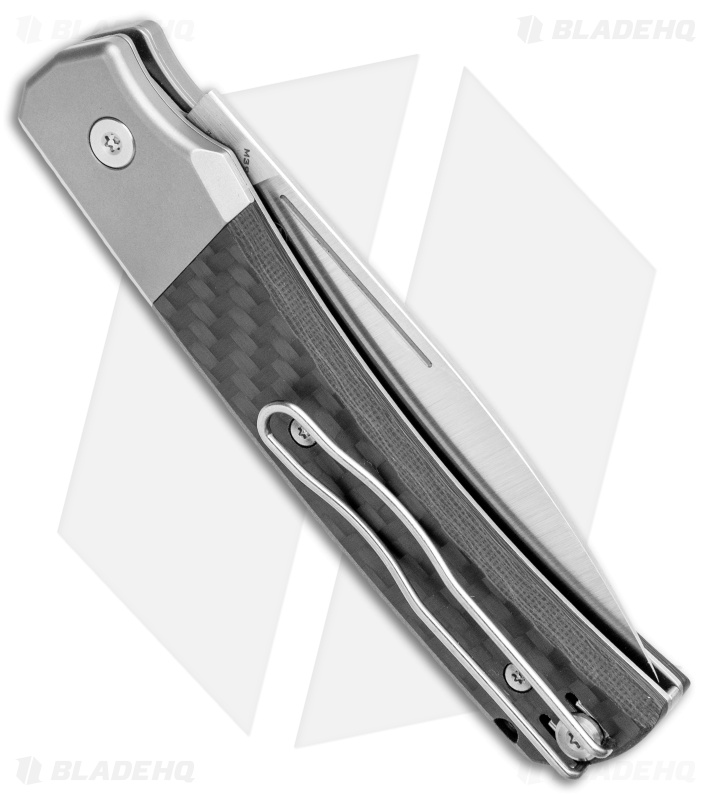 PMP Knives User Slip Joint Knife Ti/Carbon Fiber (" Satin)