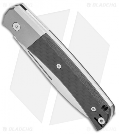 PMP Knives User Slip Joint Knife Ti/Carbon Fiber (" Satin)