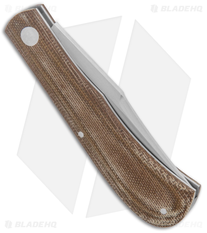 Pepe Jalomo Custom Large Trapper Green Micarta (2.6" Satin)