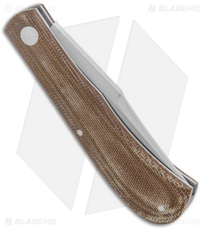 Pepe Jalomo Custom Large Trapper Green Micarta (2.6" Satin)
