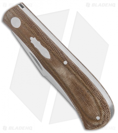 Pepe Jalomo Custom Large Trapper Green Micarta (2.6" Satin)