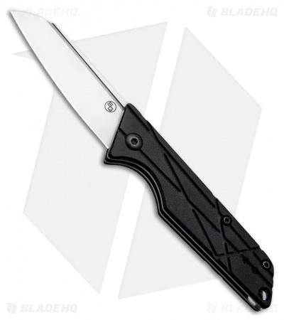 StatGear LEDGE Slip Joint Knife Black (2.625" Satin D2)