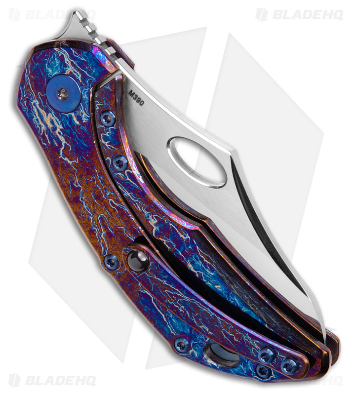 Olamic Busker Titanium Frame Entropic/Blue - Blade HQ
