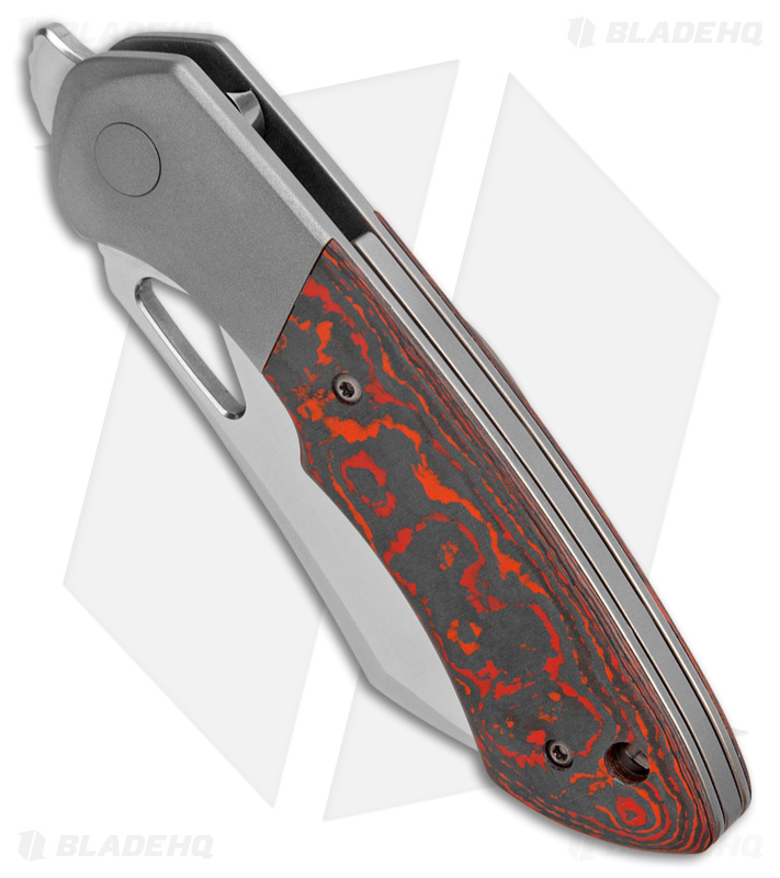 Olamic WhipperSnapper Sheepsfoot Red Mars Fat CF - Blade HQ