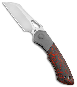 Olamic WhipperSnapper Knife Wharncliffe Red Mars Fat Carbon (2.9" Satin XHP)