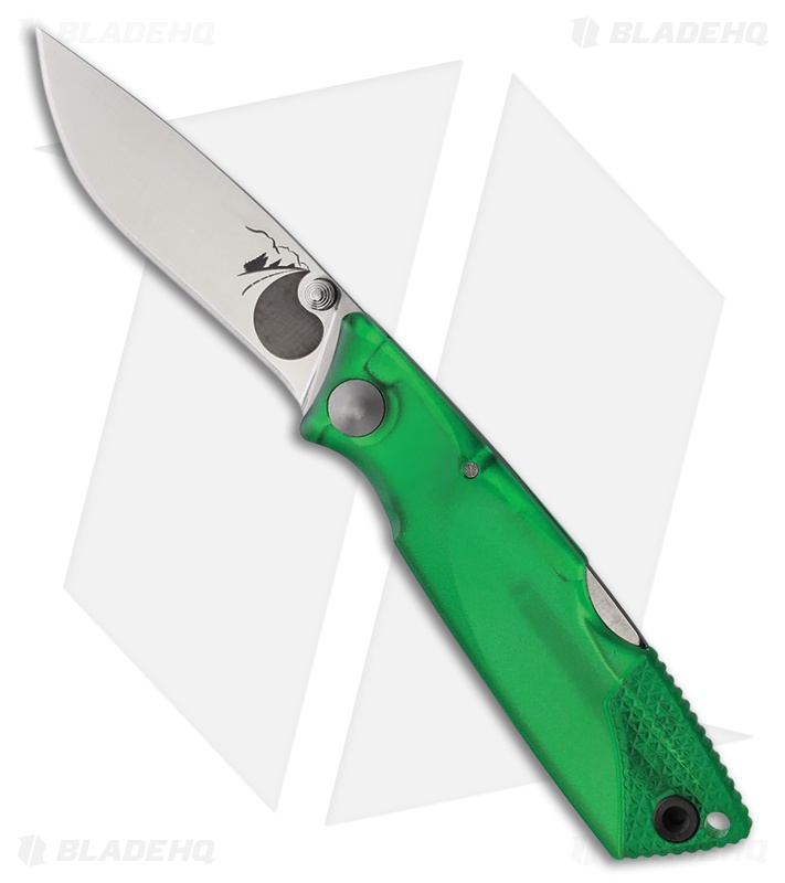 Ontario Lockback Ice | Terrain Green Lockback Knife
