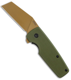 Ontario Epoch Frame Lock Knife  OD Green Black G-10 (2.4" Tan) 