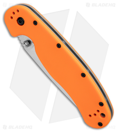 Ontario RAT1 Liner Lock Knife Orange (3.6" Satin D2) ON8848OR