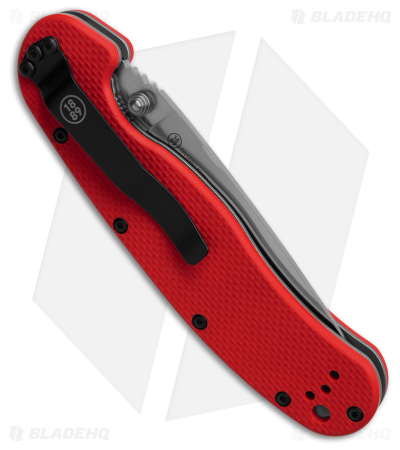 Ontario Rat-1 Liner Lock Knife G-10 Red - Blade HQ