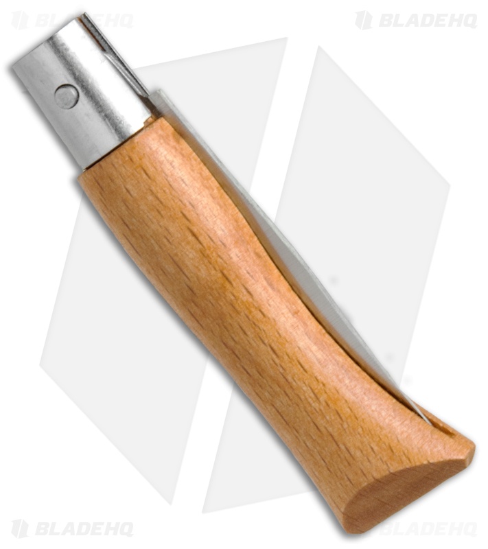 Opinel No. 3 Carbon Steel Folding Knife Beechwood (1.5" Satin) #3