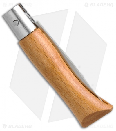 Opinel No. 3 Carbon Steel Folding Knife Beechwood (1.5" Satin) #3