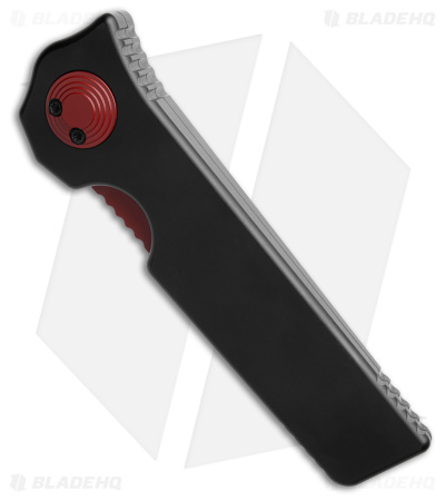 Paragon Krazor Gravity Knife Black Aluminum (4" Red)