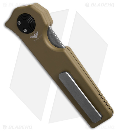 Paragon Krazor Gravity Knife Coyote Tan Aluminum (4" Stonewash)