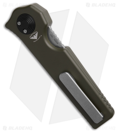 Paragon Krazor Gravity Knife OD Green Aluminum (4" Stonewash)