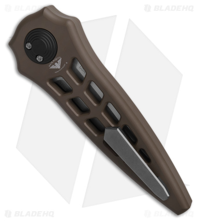 Paragon Warlock Enchanter Knife Skeletonized FDE Aluminum (3.8" Satin)