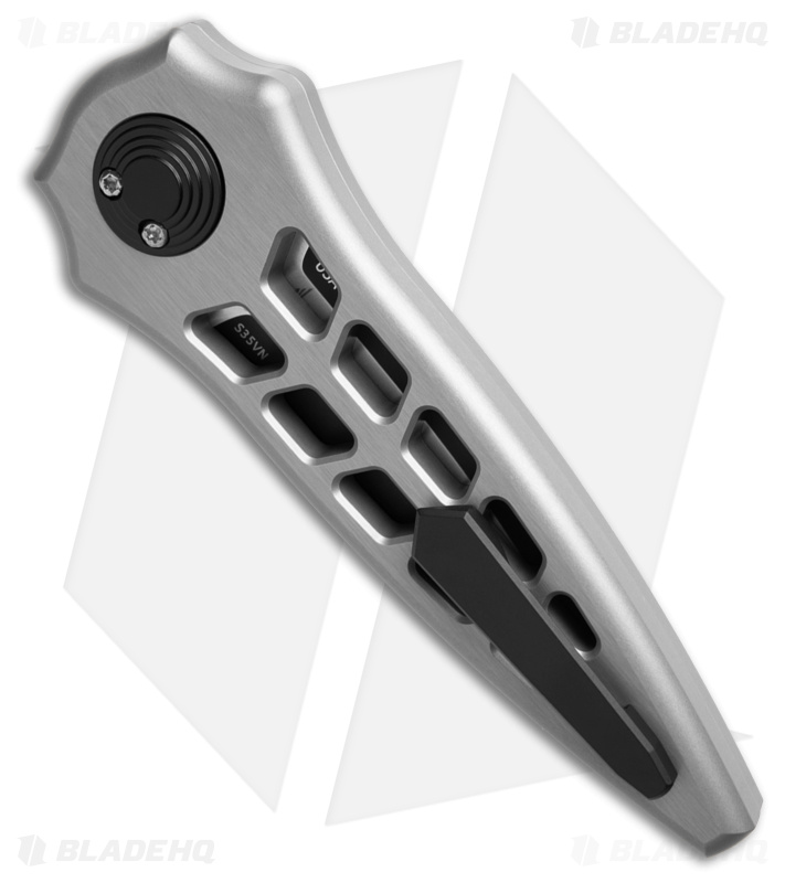 Paragon Warlock Enchanter Knife Skeletonized Gray Aluminum (3.8" Two-Tone)
