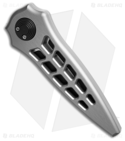 Paragon Warlock Enchanter Knife Skeletonized Gray Aluminum (3.8" Two-Tone)