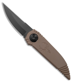 Paragon Phoenix Knife Flat Dark Earth Aluminum (3.8" Black DE)