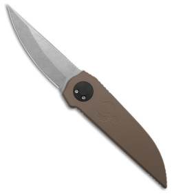 Paragon Phoenix Gravity Knife Flat Dark Earth Cerakote Aluminum (3.8" Satin)