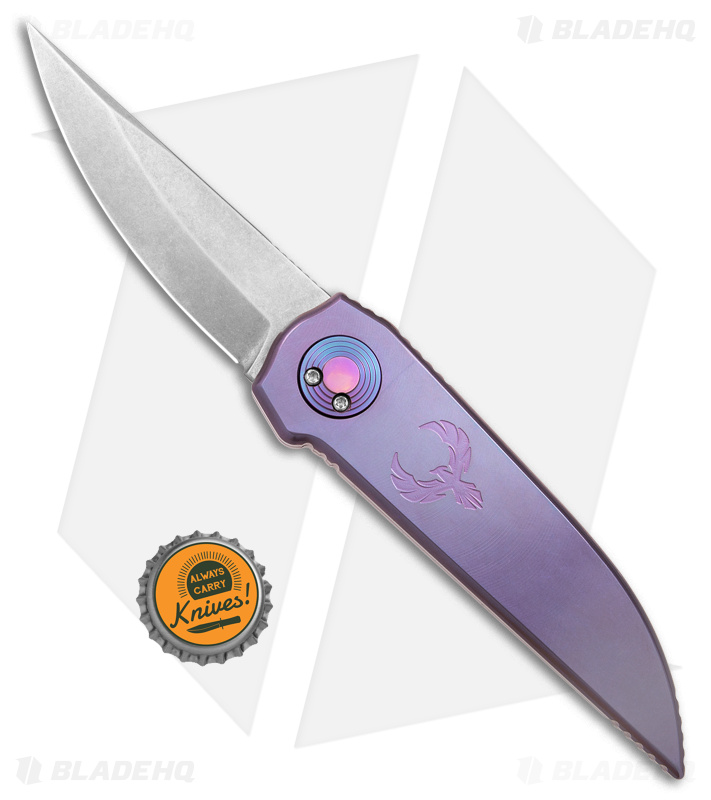Paragon Phoenix Gravity Knife Purple Ti (3.9