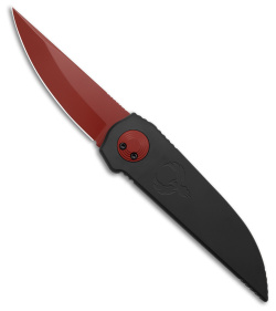 Paragon Phoenix Knife Black Cerakote Aluminum (3.8" Red Cerakote) CB-CRB