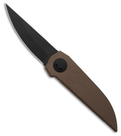 Paragon Phoenix Knife Flat Dark Earth Cerakote Aluminum (3.9" Black) S35VN