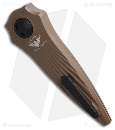 Paragon Warlock-X Folding Knife Star Burst FDE (3.9" Two-Tone)