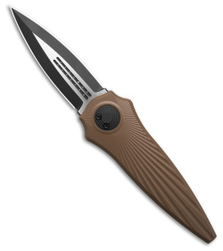 Paragon Warlock-X Folding Knife Star Burst FDE (3.9" Two-Tone)