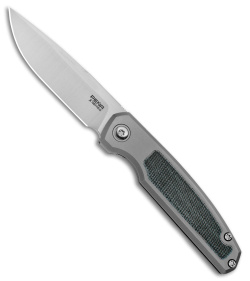 Pena Knives X-Series Caballero Knife Titanium/Black Micarta (2.9" Black)