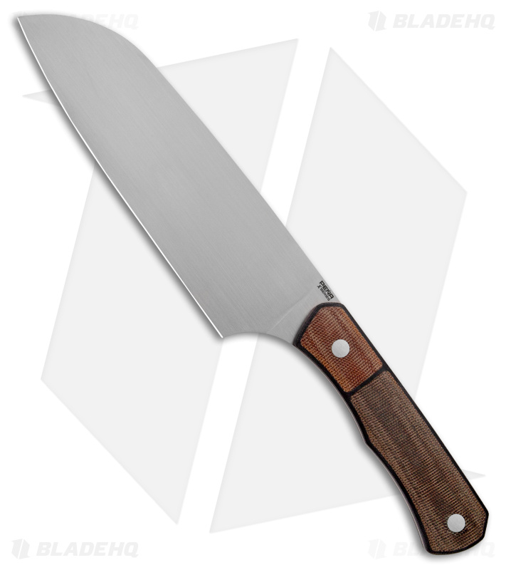 Pena Knives X-Series Large Santoku Kitchen Knife 6.5" Hand Satin