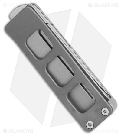 Petrified Fish Cash Frame Lock Knife Gray Titanium (1.8" Satin 14C28N) PFE09GAS