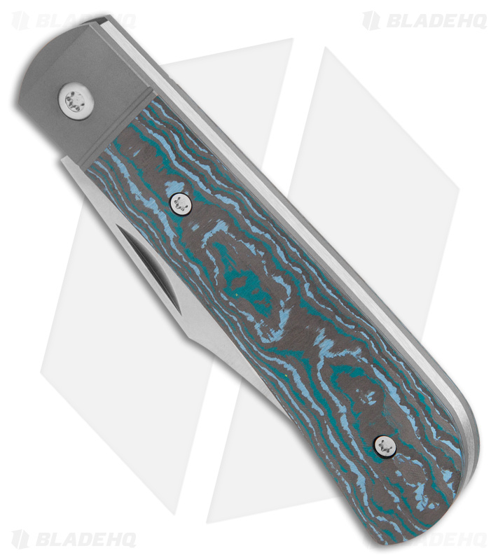 Jack Wolf Knives Benny's Clip Fat Carbon (Satin) - Blade HQ