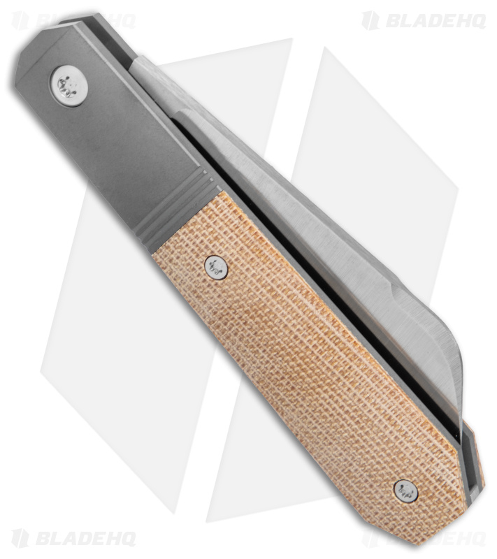 Pod 第2世代 MQJ83J/A ミッドナイト ジャンク品 Jack Wolf Knives Midnight Jack Natural Micarta - Blade HQ