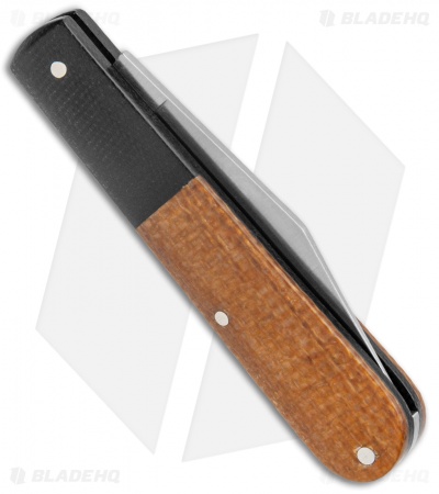 Boker Barlow Integral Pocket Slip Joint Knife Jute Micarta (3.25" Satin)