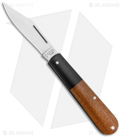 Boker Barlow Integral Pocket Slip Joint Knife Jute Micarta (3.25" Satin)