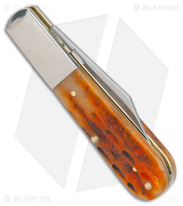 Case Knives Barlow Knife 3.4" Deep Canyon Autumn Jig Bone (61009 1/2 SS) 10981